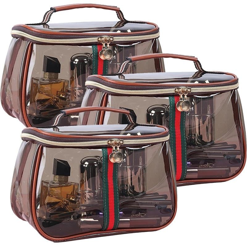 โจ๐Hot sale 49% OFF๐ 3PCS New Retro Vintage Vanity Bag, Large Capacity Makeup Organizer for Women