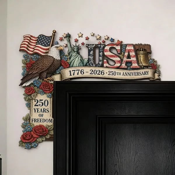 ๐ฅLast Day 49% OFF-๐บ๐ธ250th Anniversary USA Door Top Decoration