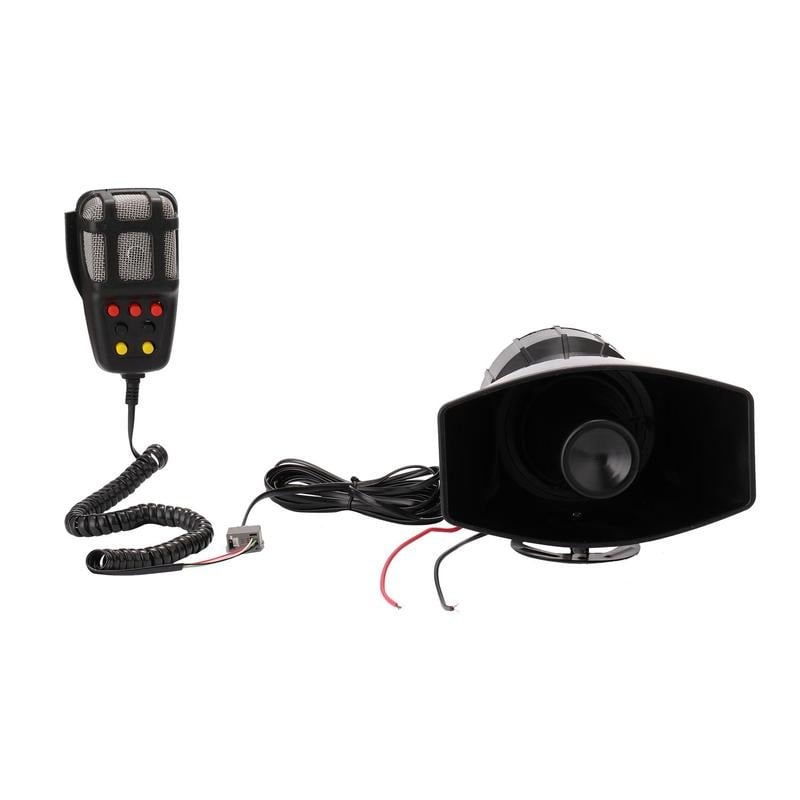 ⚡Hot Sales 49% OFF🔥 7-Tone Car Warning Siren | PA Speaker & Horn System!