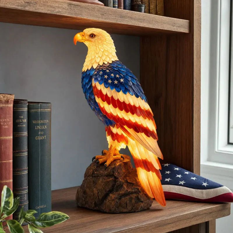 ๐ฆ
๐บ๐ธ 250th Anniversary Patriotic Bald Eagle Lamp