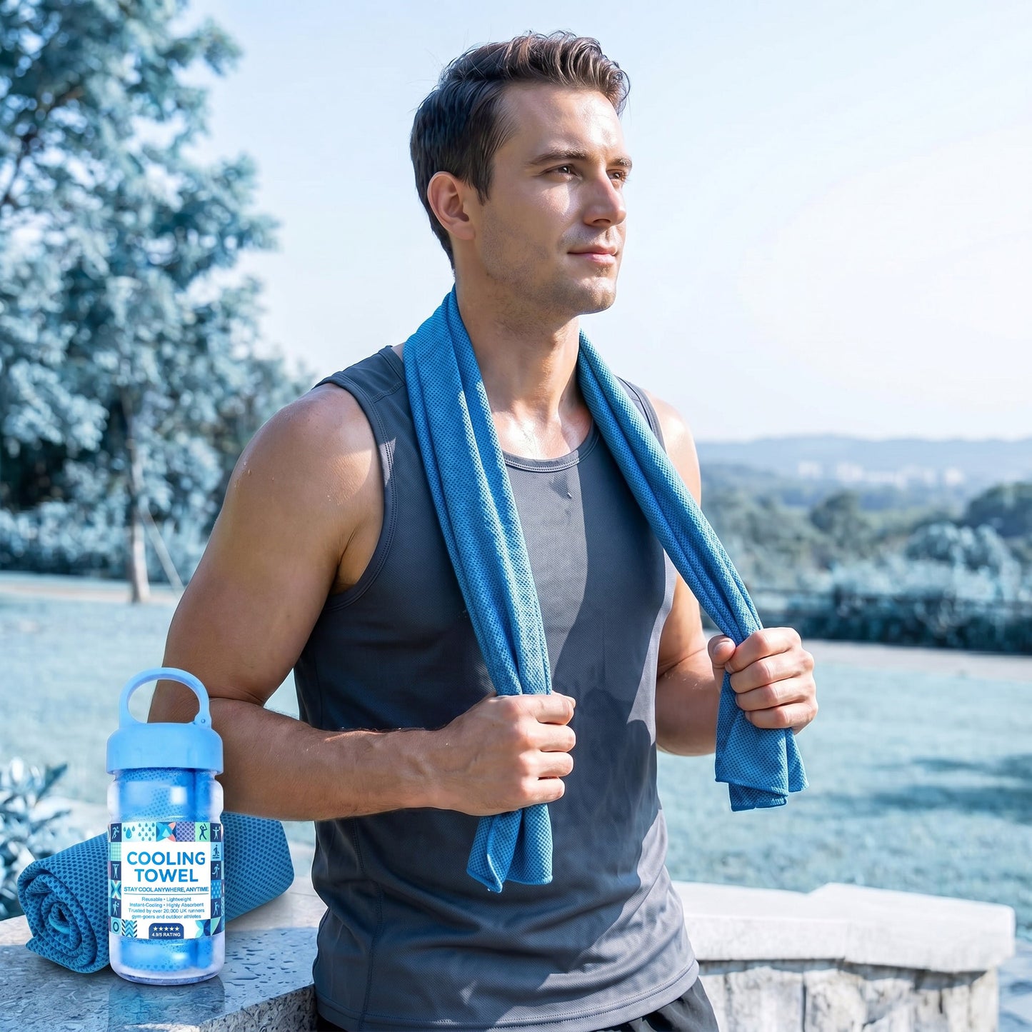 💦BUY 1 GET 1 FREE!!⚡❄️Zero Degrees Cooling Towel