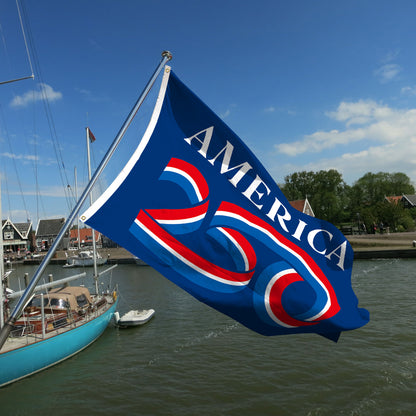 Last Day 49% OFF🔥250th Anniversary USA Commemorative Flag (3x5 Ft),Double-Sided Embroidered