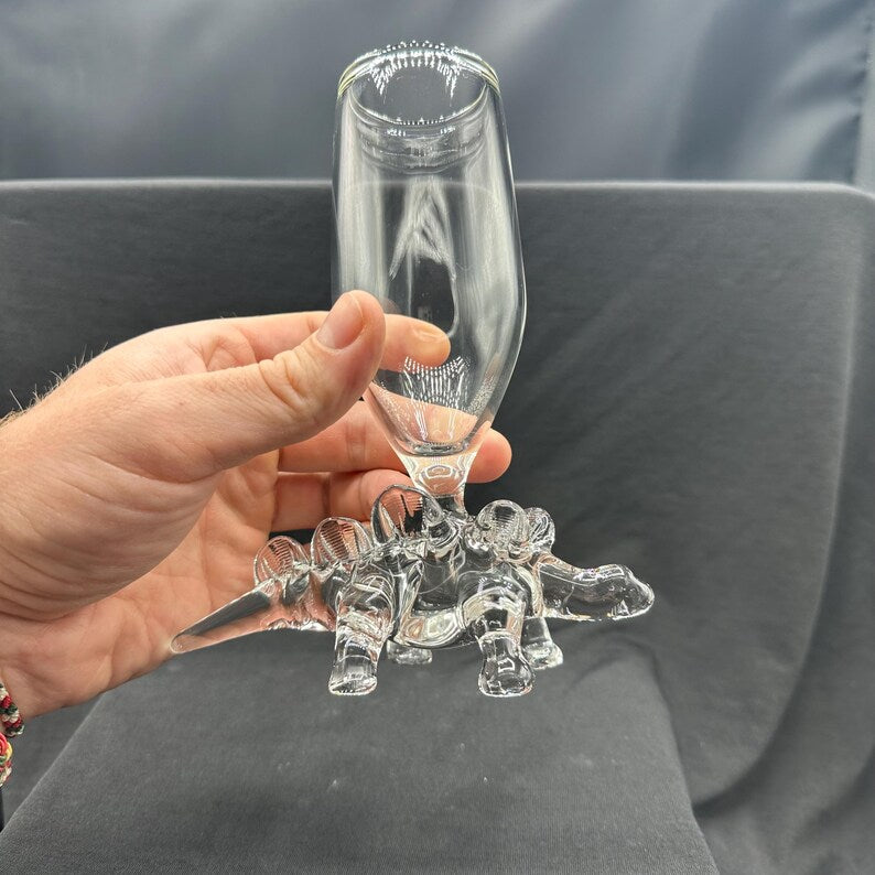 🔥🦕Dinosaur Champagne Glass