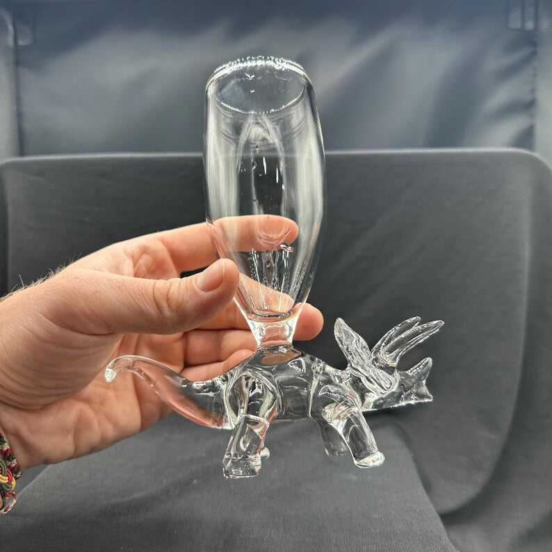🔥🦕Dinosaur Champagne Glass