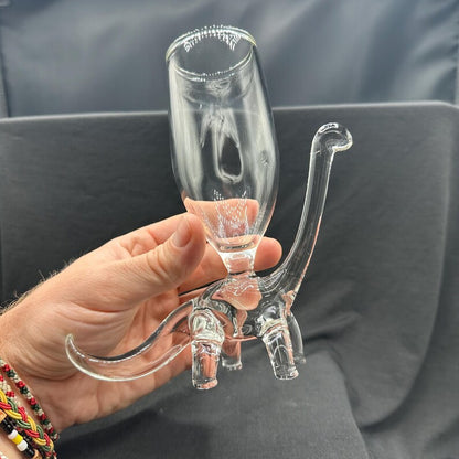 🔥🦕Dinosaur Champagne Glass