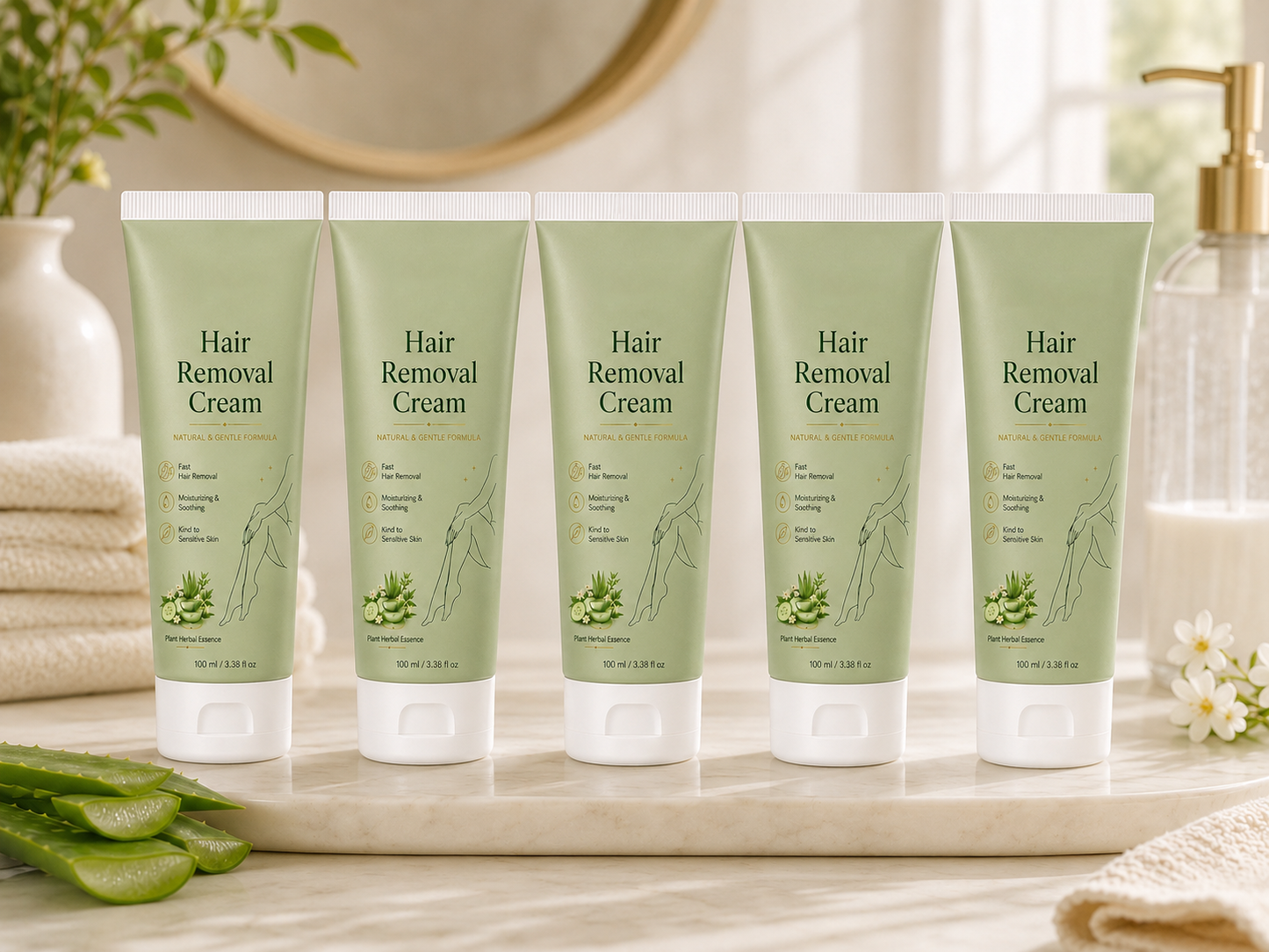 REPAIRSKINS | Painless Depilatory Cream – No Razor Bumps, No Harsh Odor