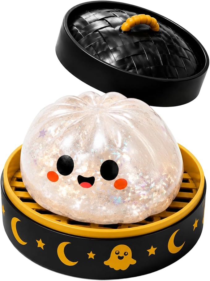 🔥 55% OFF TODAY 🎃 Halloween Steamed Bun Squishy Mystery Box Toy