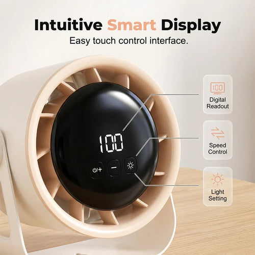 100-Speed High Velocity Hanging Circulating Fan
