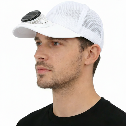 🧢2026 Pro Outdoor Cooling Hat: Dual-Power Fan Cap