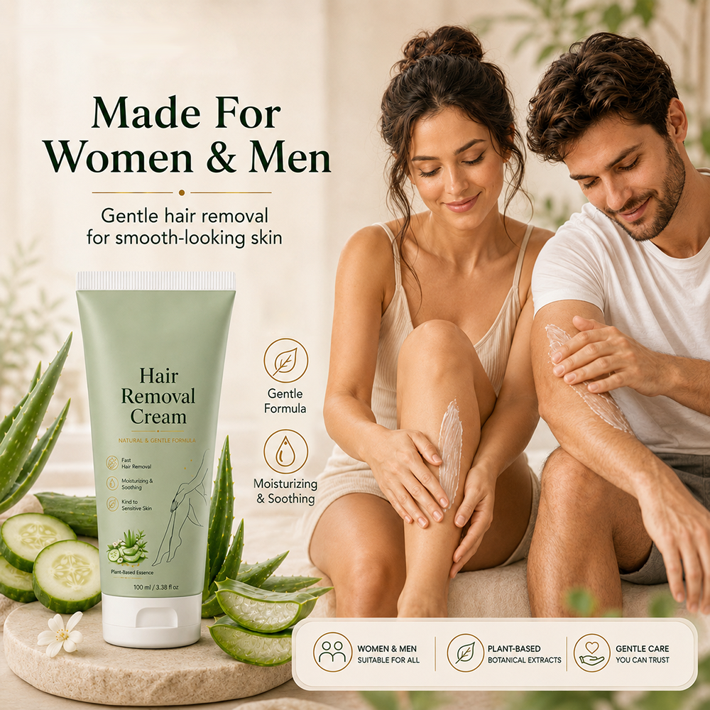 REPAIRSKINS | Painless Depilatory Cream – No Razor Bumps, No Harsh Odor