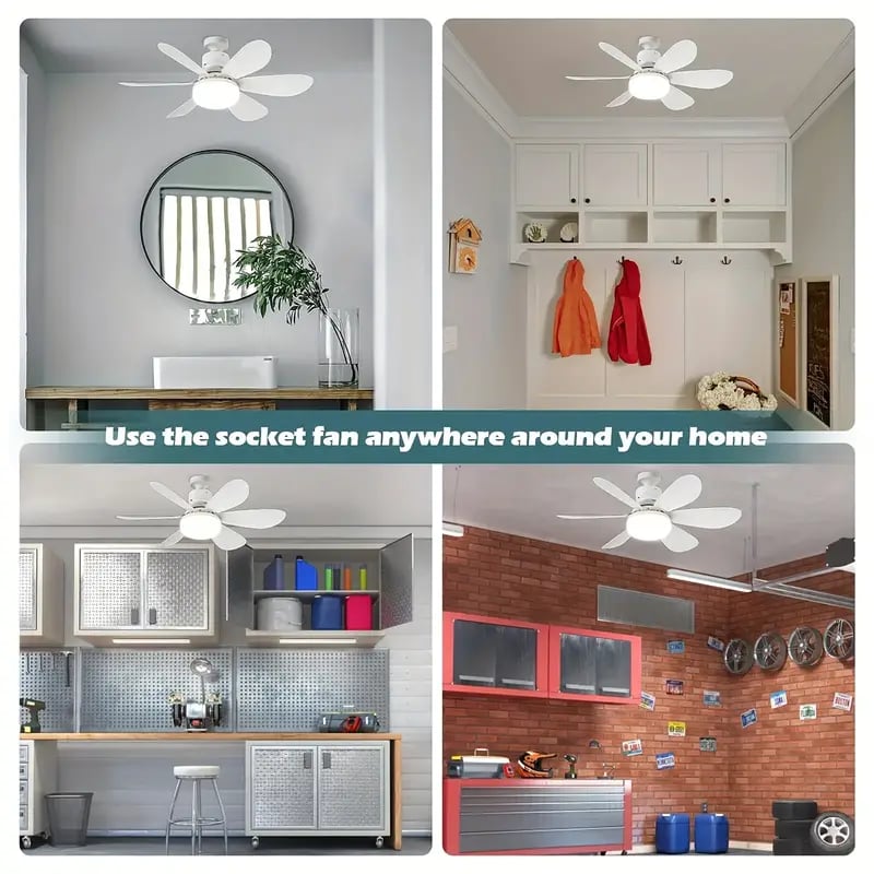 🔥LAST DAY 70% OFF🍃40W LED Ceiling Fan Light🎯