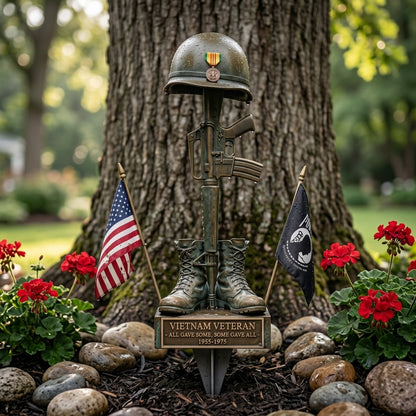 🔥Last Day 70% OFF🔥- Vietnam Veteran Tribute Garden Stake – Honoring Our Heroes