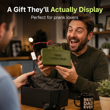 🔥LAST DAY 50% OFF - Ring Cam Claymore Mine Doorbell Prank Sign