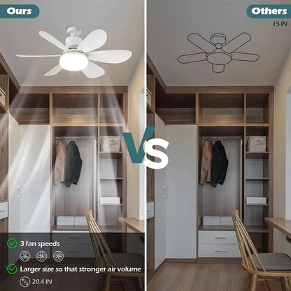 🔥LAST DAY 70% OFF🍃40W LED Ceiling Fan Light🎯