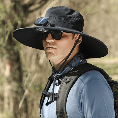 Ultralight Solar Fan Sun Hat – Lighter Than a Baseball!⚾(Only 11oz)