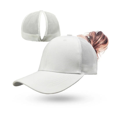 Magnetic Ponytail Cap – Sun Protection Meets Hair-Friendly Design 🧢💨