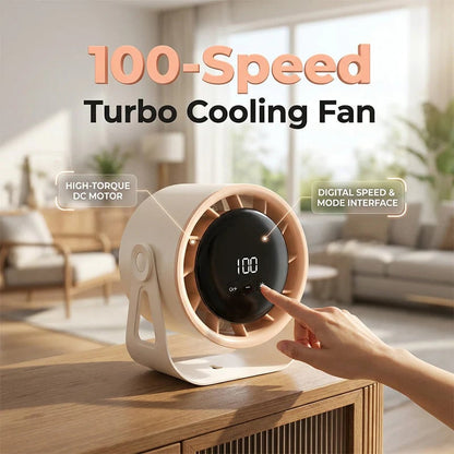 100-Speed High Velocity Hanging Circulating Fan