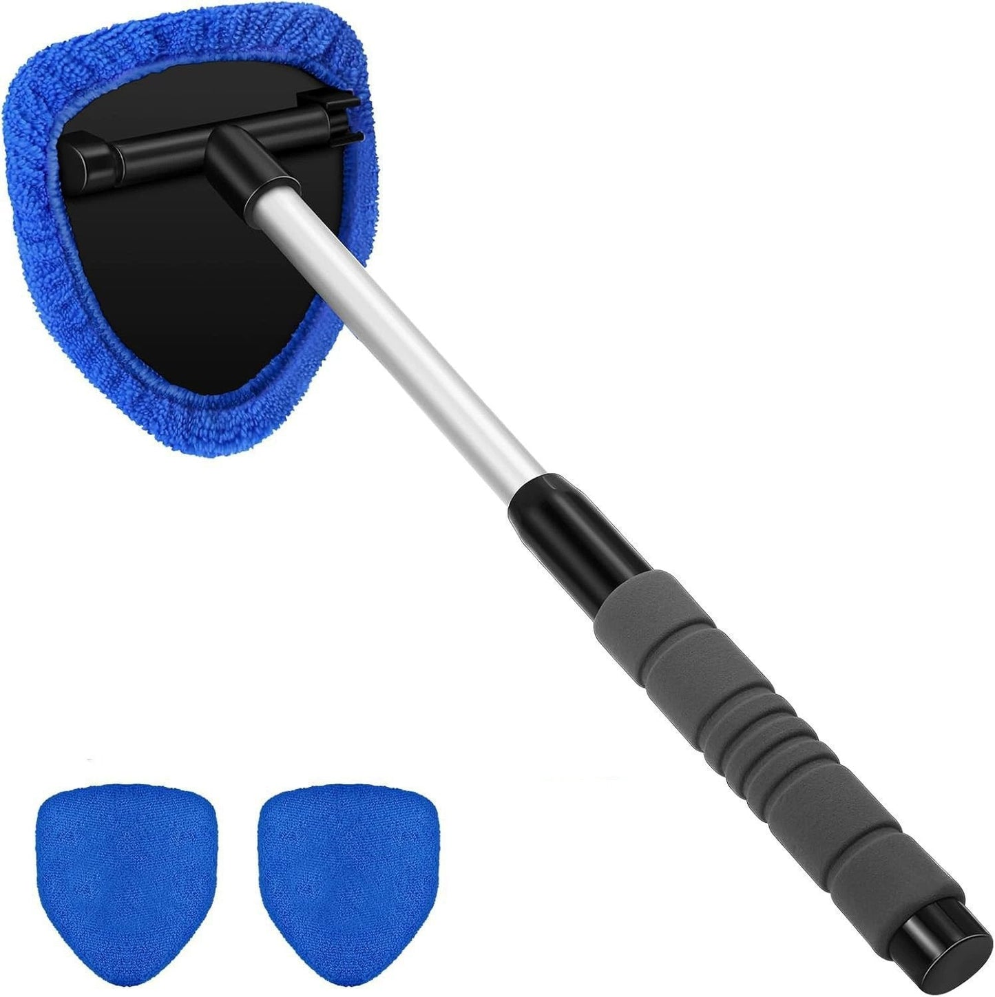 Microfiber Windshield Cleaner with Extendable Handle