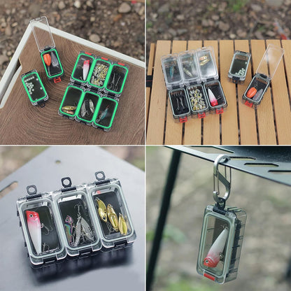 💥🔥Hot Listing🧲🎣Tackle Storage Box Water Resistant Magnetic(3-Pack)