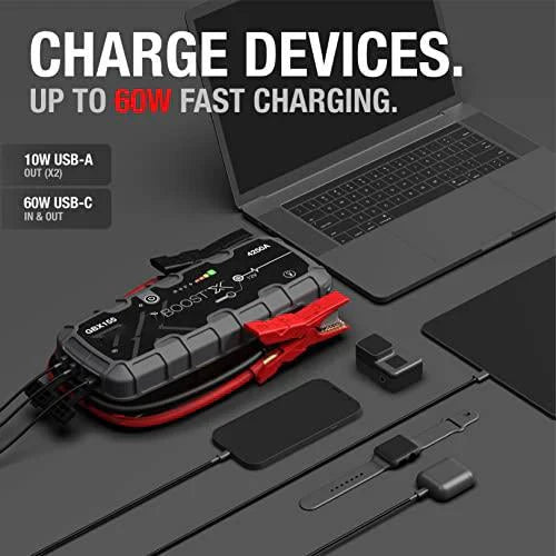🔥49% OFF & Free Shipping💥- Boost X GBX155 4250A Jump Starter for 10.0L Gasoline and 8.0L Diesel Engines