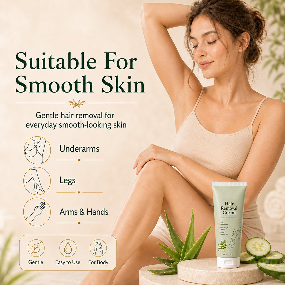 REPAIRSKINS | Painless Depilatory Cream – No Razor Bumps, No Harsh Odor