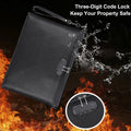 Fireproof Document Bag with Lock – Waterproof & Fire Resistant Storage