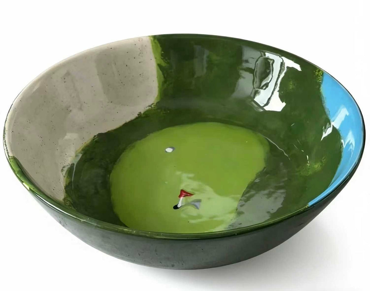 Hand-Painted Golf Bowl – The Ultimate Mother’s & Father’s Day Gift for Golf Lovers