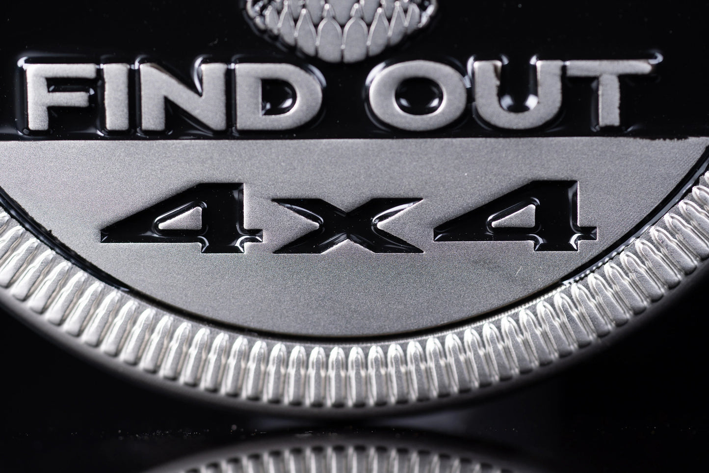 🤣F Around and Find Out (Skull & Helmet) Metal Badge