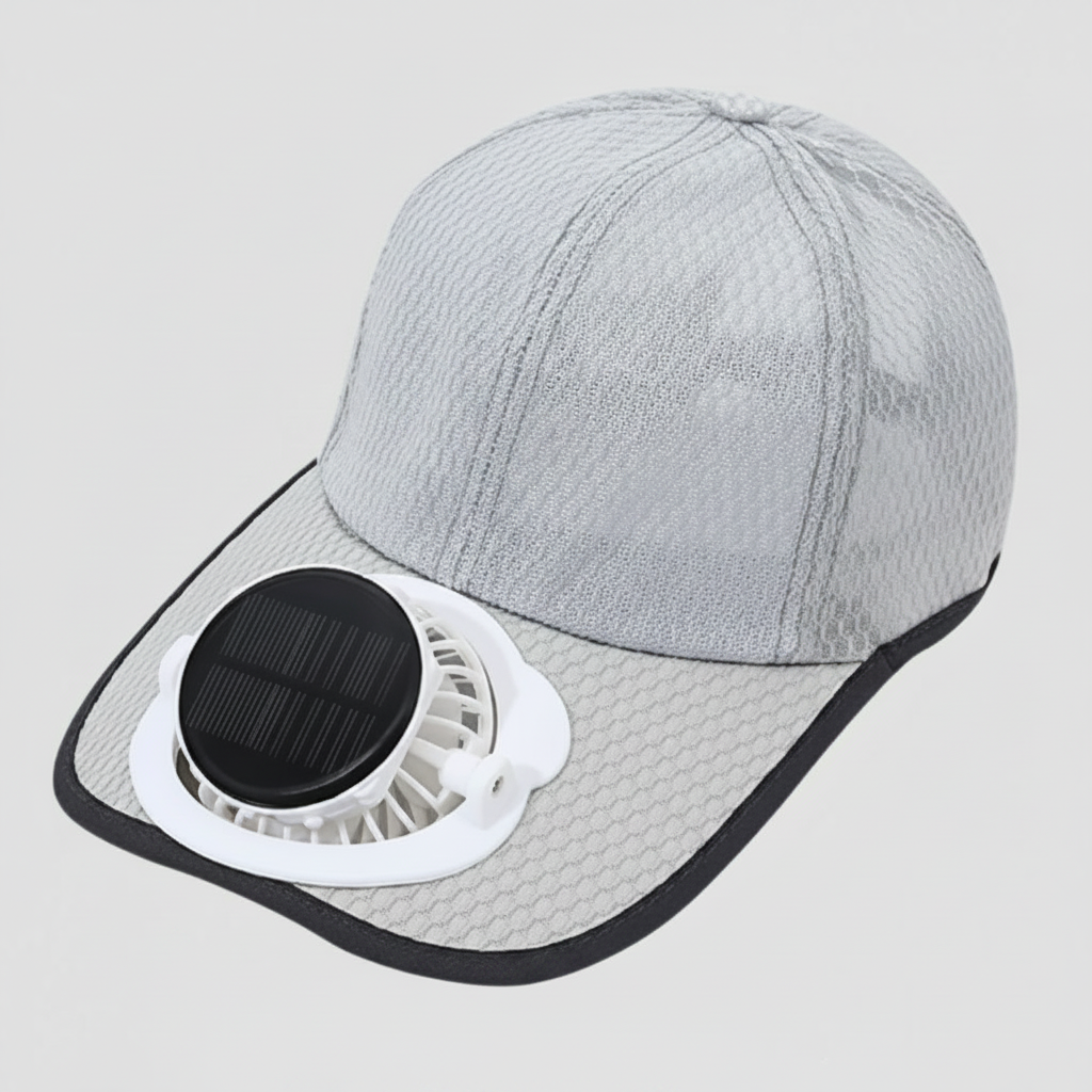 🧢2026 Pro Outdoor Cooling Hat: Dual-Power Fan Cap