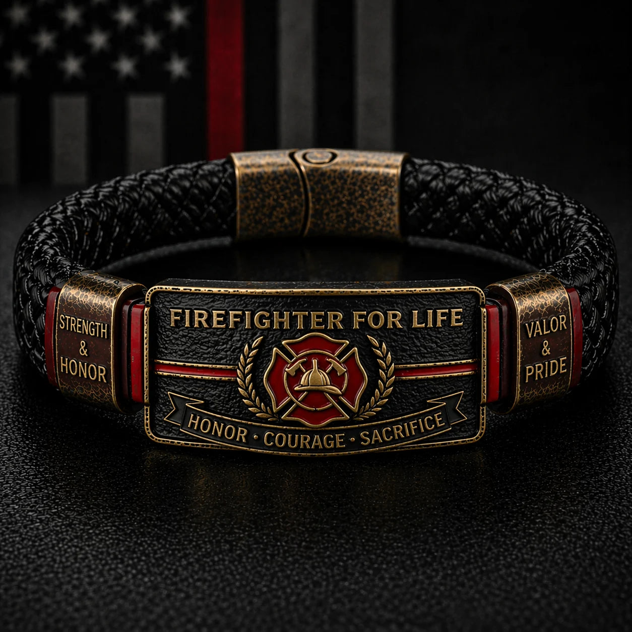 🏆Last Day Promo: 49% OFF - For Those Who Run In – Firefighter Bracelet -✈️ BUY 2 FREE SHIPPING