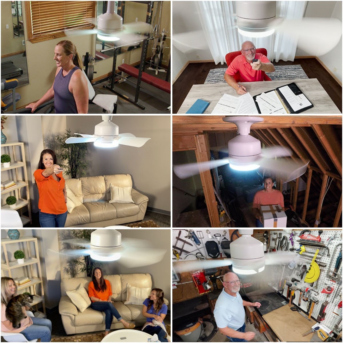 🔥LAST DAY 70% OFF🍃40W LED Ceiling Fan Light🎯