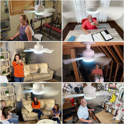 🔥LAST DAY 70% OFF🍃40W LED Ceiling Fan Light🎯