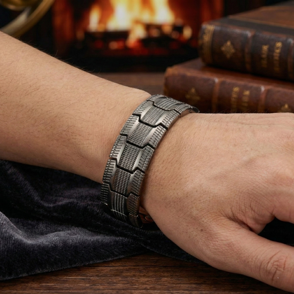 LANQIO™ Copper Magnetic Bracelet Relieve Daily Hand Fatigue & Support Healthy Circulation