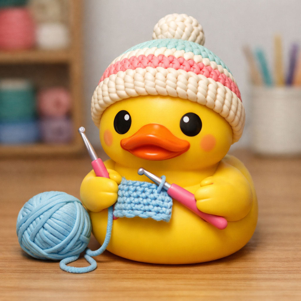 Crochet Buddy Duck – Perfect for Yarn Lovers!