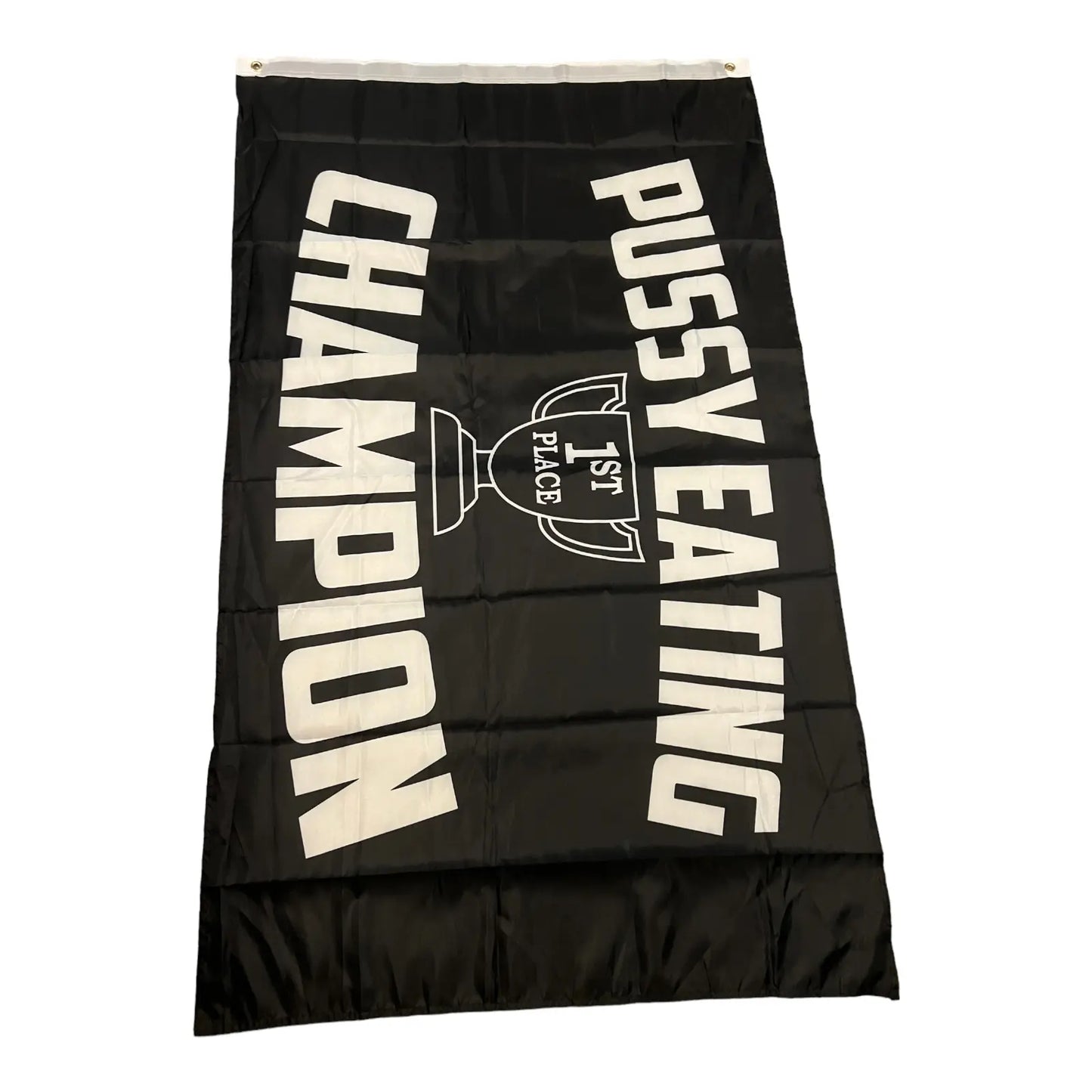 Last Day 49% OFF🔥 - P*ssy Eating Champion Flag (3x5 Ft),Double-Sided Embroidered