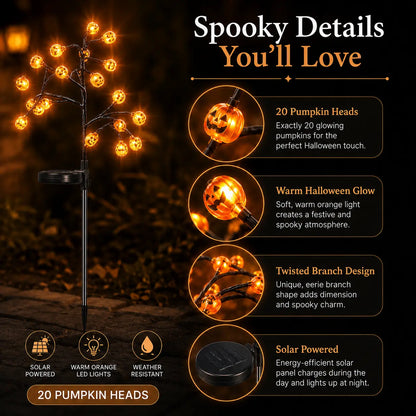 🔥LAST DAY 50% OFF - 🎃20-Head Halloween Garden Lights with 8 Lighting Modes