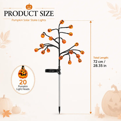 🔥LAST DAY 50% OFF - 🎃20-Head Halloween Garden Lights with 8 Lighting Modes