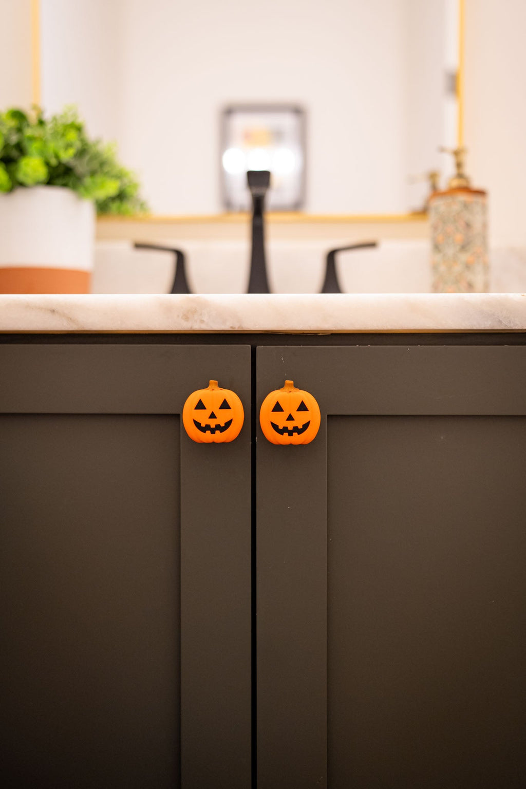 Halloween Pumpkin Cabinet Handle