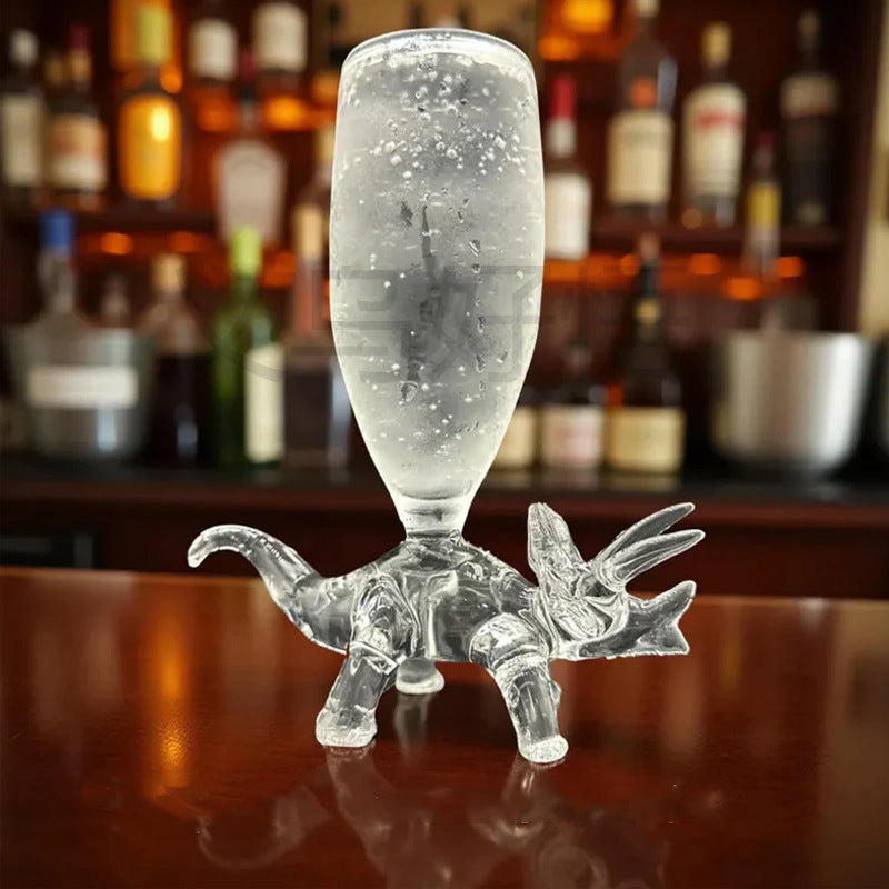 🔥🦕Dinosaur Champagne Glass