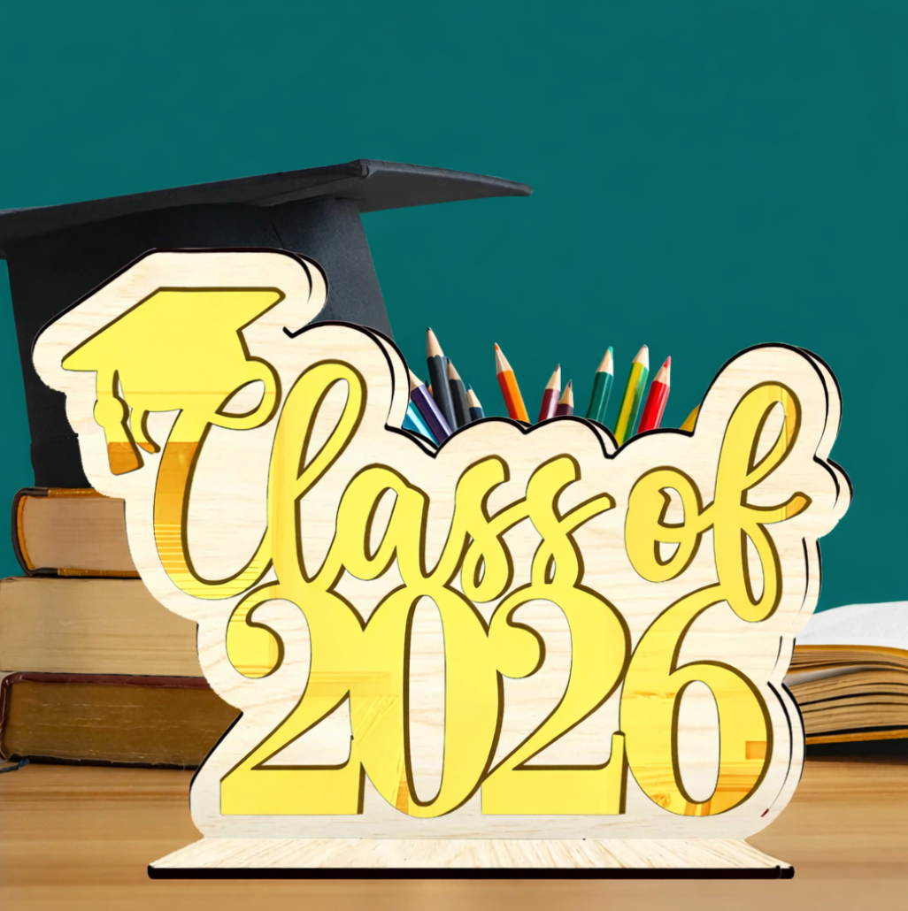 🎉🛍️"Class of 2026" Graduation Wooden Sign🎓
