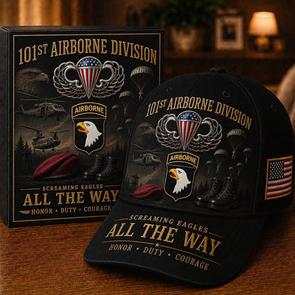 🪂✈️U.S. Army Airborne Units “All the Way” Tribute Cap