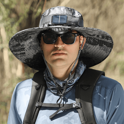 Ultralight Solar Fan Sun Hat – Lighter Than a Baseball!⚾(Only 11oz)