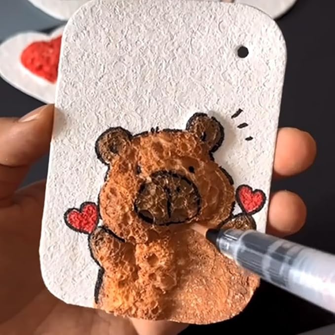 😃 Great Summer Activity Idea! – Magic 3D Foam Texture Painting Kit 🎨✨
