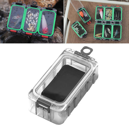 💥🔥Hot Listing🧲🎣Tackle Storage Box Water Resistant Magnetic(3-Pack)
