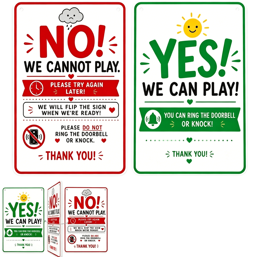 Summer Sanity Door Sign – The Mom‐Approved Boundary for Endless Neighborhood Knockers ☀️🚪😂