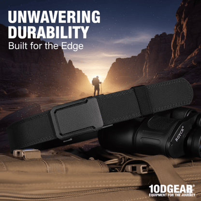 🔥🔥Upgraded version thickened double-layer nylon tactical belt with automatic buckle