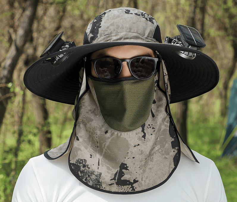Ultralight Solar Fan Sun Hat – Lighter Than a Baseball!⚾(Only 11oz)