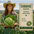 Last Day 49% OFF🔥 - 🥬 Giant Organic Cabbage Seeds