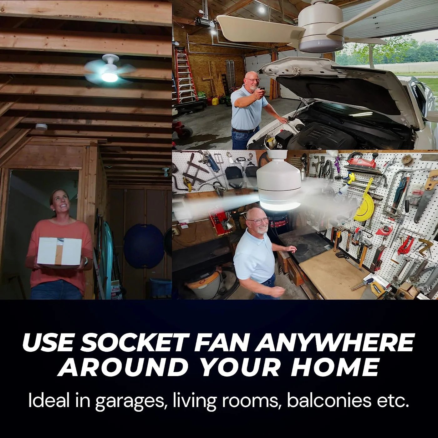🔥LAST DAY 70% OFF🍃40W LED Ceiling Fan Light🎯