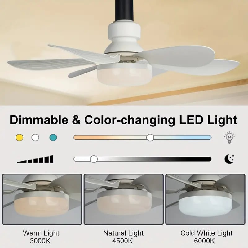 🔥LAST DAY 70% OFF🍃40W LED Ceiling Fan Light🎯